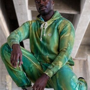 BIG BUD PRESS Magic Waters Green Sweat Pants 3X Used